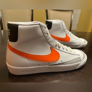 blazers shoes orange
